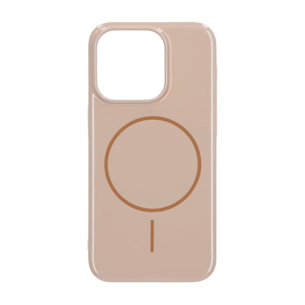 iPhone 15 Pro Cover TPU MagSafe Blank Guld