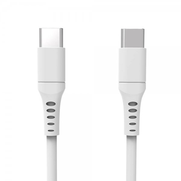 Gear Ladekabel USB-C til USB-C 3m Hvid