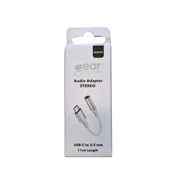 Gear Adapter Stereo Audio USB-C til 3.5mm