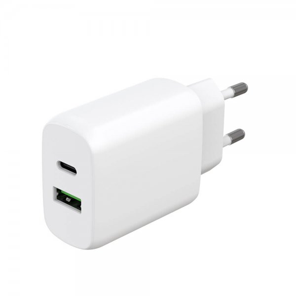 Gear Oplader PD/PPS Travel Charger 30W + QC 18W Hvid