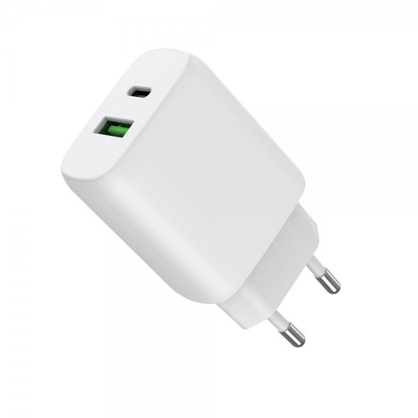 Gear Oplader PD/PPS Travel Charger 30W + QC 18W Hvid