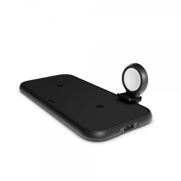 Zens 4-i-1 Trådløs Oplader (inkl. Apple Watch USB-stick)