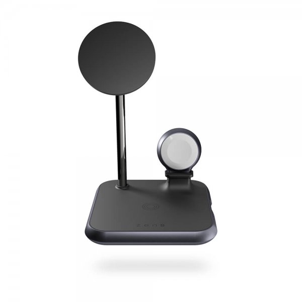 Zens 4-i-1 magnetisk/trådløs oplader til ur
