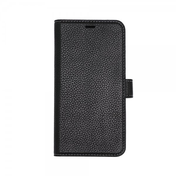 Onsala iPhone 11 Etui Ægte Læder Sort