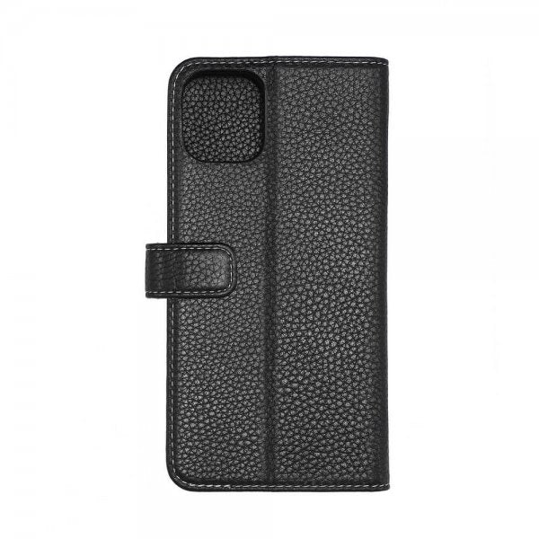 Onsala iPhone 11 Pro Max Etui Ægte Læder Sort