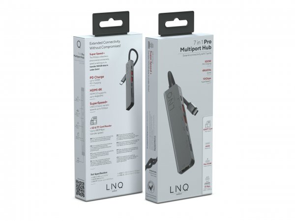 LINQ by Elements 7 i 1 Pro USB-C Multiport Hub