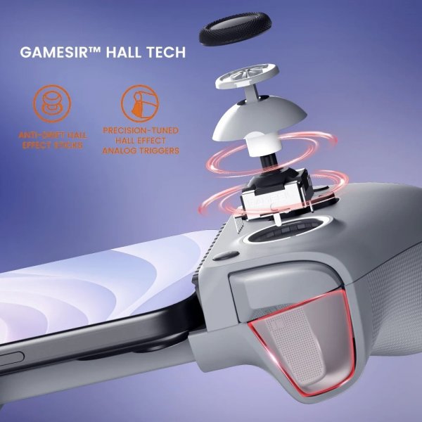 GameSir G8 Galileo Type-C Mobil Gaming Spilcontroller