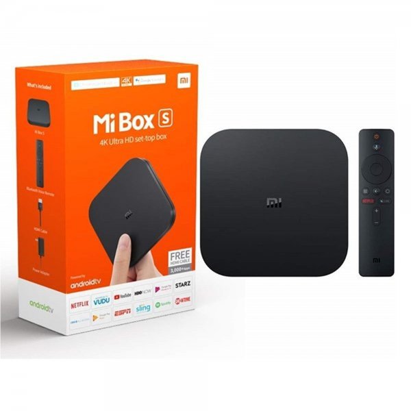 Xiaomi Mi Box S 4K Ultra HD Smart TV Medieafspiller