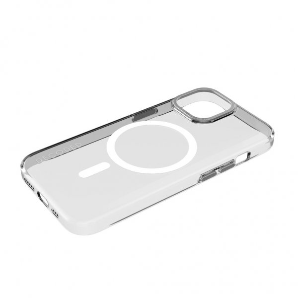 Decoded iPhone 15 Skal Genanvendt Plastik Clear Case Transparent