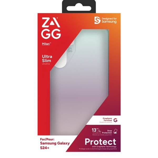 ZAGG Samsung Galaxy S24 Plus Cover Milan Iridescent