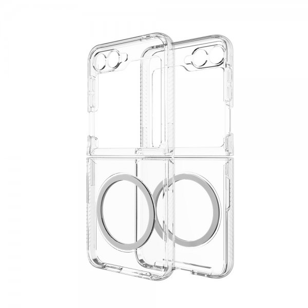 ZAGG Samsung Galaxy Z Flip 6/Flip 7 FE Cover Bridgetown Snap Transparent