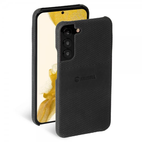 Krusell Samsung Galaxy S22 Cover Læder Vintage Sort