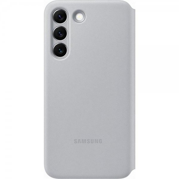 Samsung Original Galaxy S22 Plus Cover Smart LED View Cover Light Gray