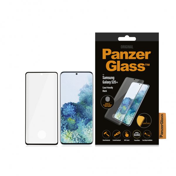PanzerGlass Samsung Galaxy S20 Plus Skærmbeskyttelse CaseFriendly Fingeraftryk