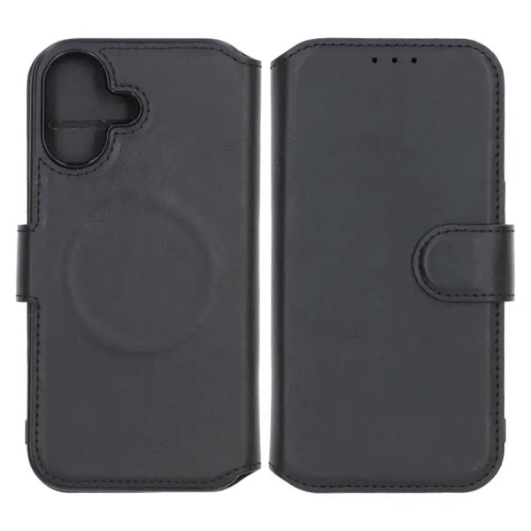 Rvelon iPhone 17 Etui 4 Kortlommer MagSafe Sort