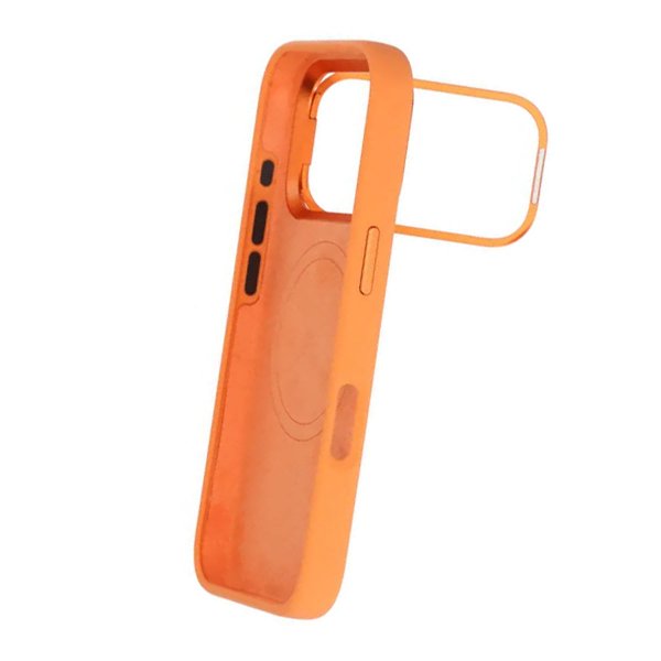 iPhone 17 Pro Cover Silikone MagSafe Stativ Orange