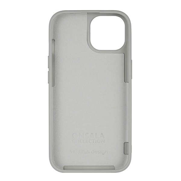 Onsala iPhone 13/iPhone 14/iPhone 15 Cover Silikonefornemmelse Concrete