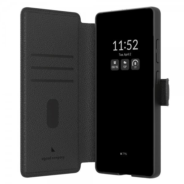 agood company Samsung Galaxy S25 Ultra Cover Cirkulært Pung Cover Sort