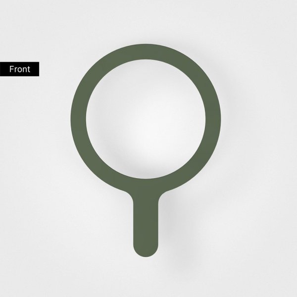 agood company Aftagelig MagSafe-ring Moss Green