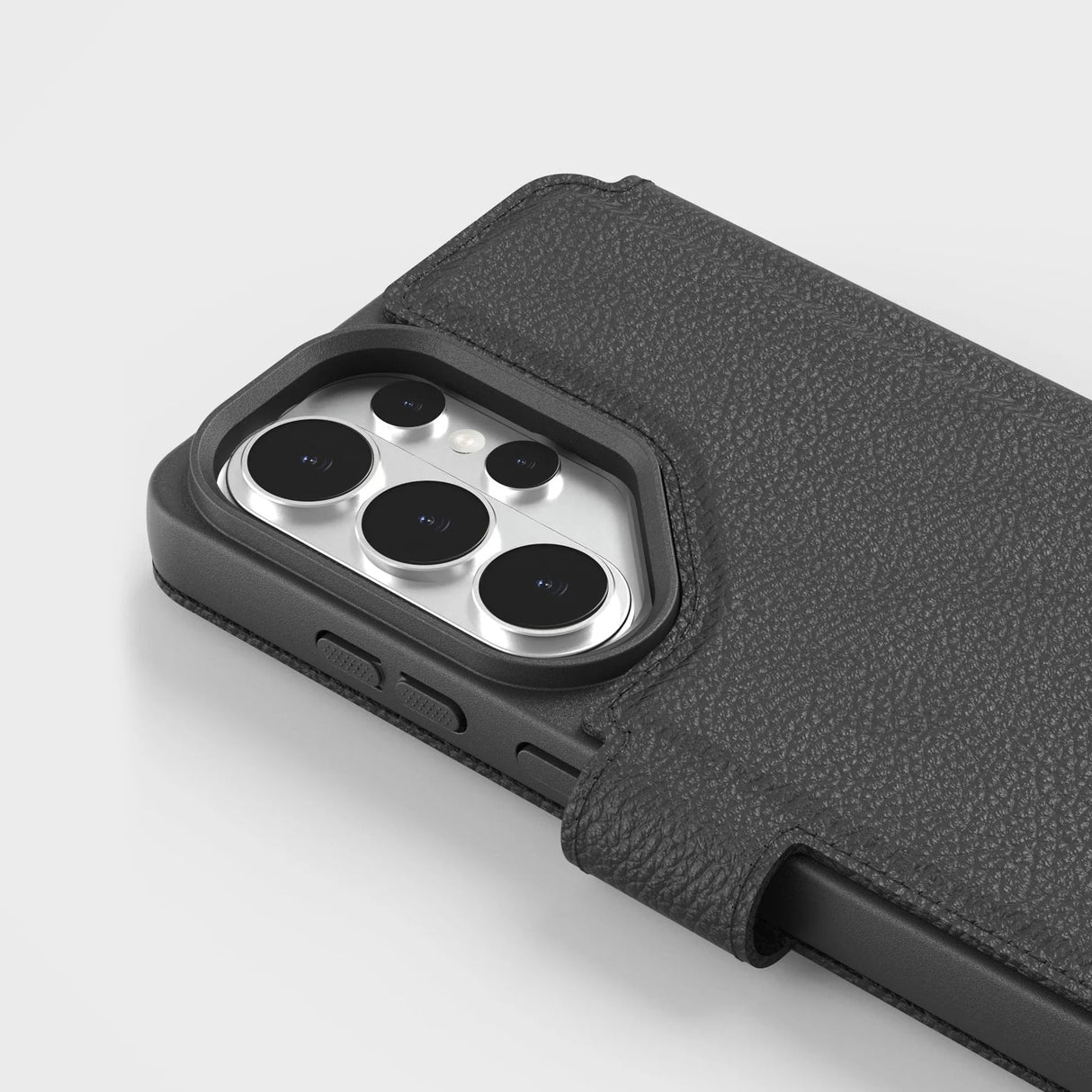 agood company Samsung Galaxy S26 Ultra Fodral Cirkulært Pung Etui Sort