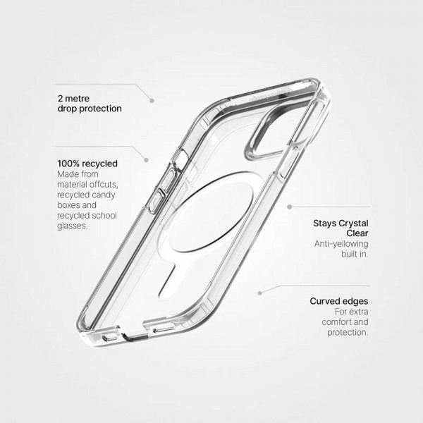 agood company Samsung Galaxy S26 Plus Cover CLRPRTCT Transparent