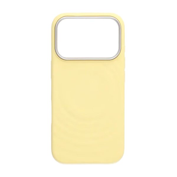 iPhone 17 Pro Cover Silikone MagSafe Gul