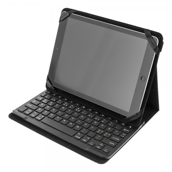 Deltaco Etui med Tastatur Universal 10" Tablets Nordisk Sort