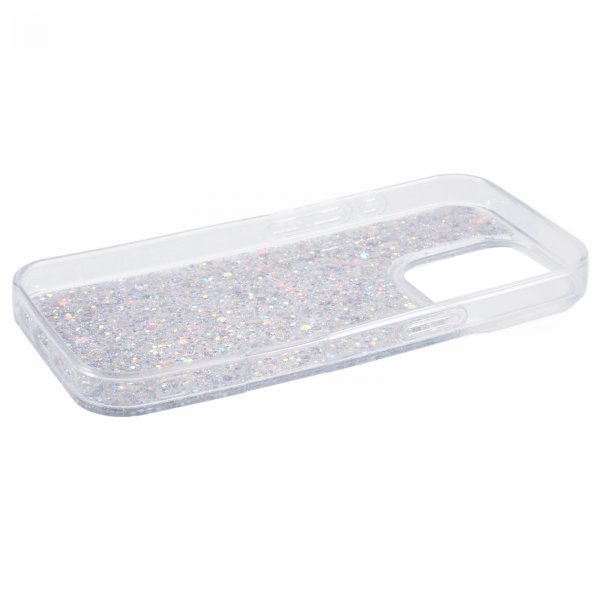 Nordic Covers iPhone 16 Pro Max Cover Sparkle Series Stardust Silver