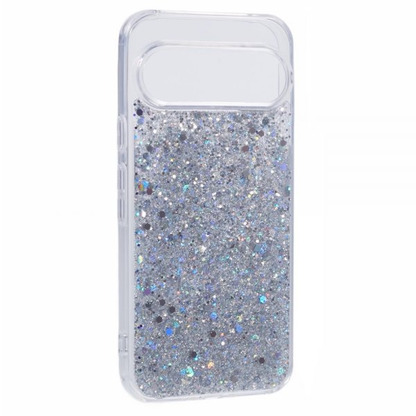 Nordic Covers Google Pixel 9 Pro XL Cover Sparkle Series Stardust Silver