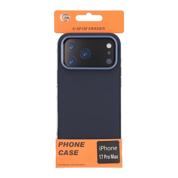 iPhone 17 Pro Max Cover Silikone MagSafe Blå