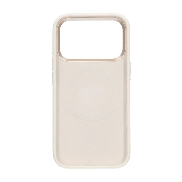 iPhone 17 Pro Max Cover Silikone MagSafe Stativ Hvid