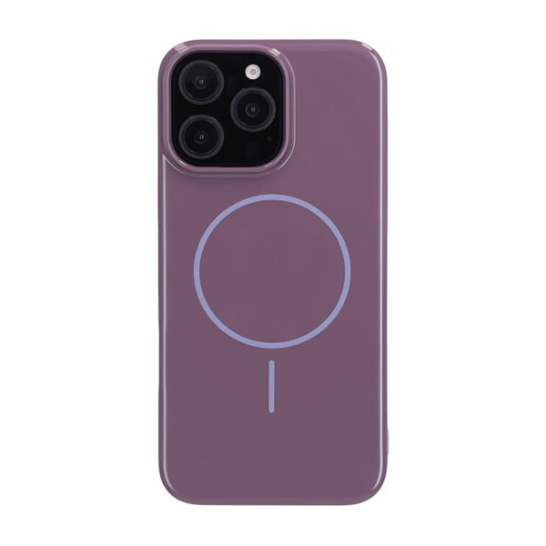 iPhone 16 Pro Max Cover TPU MagSafe Blank Lilla
