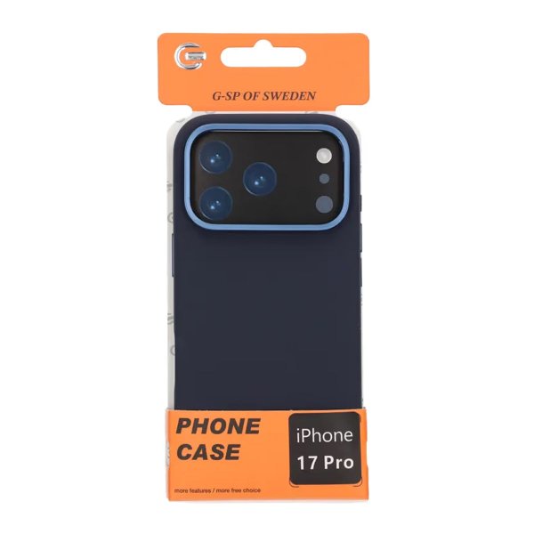 iPhone 17 Pro Cover Silikone MagSafe Blå