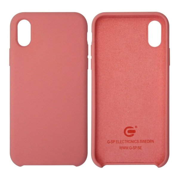 iPhone X/iPhone Xs Cover Silikone Rosa