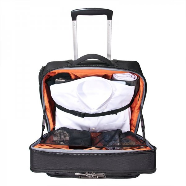 Everki Journey Rulletaske Sort Orange