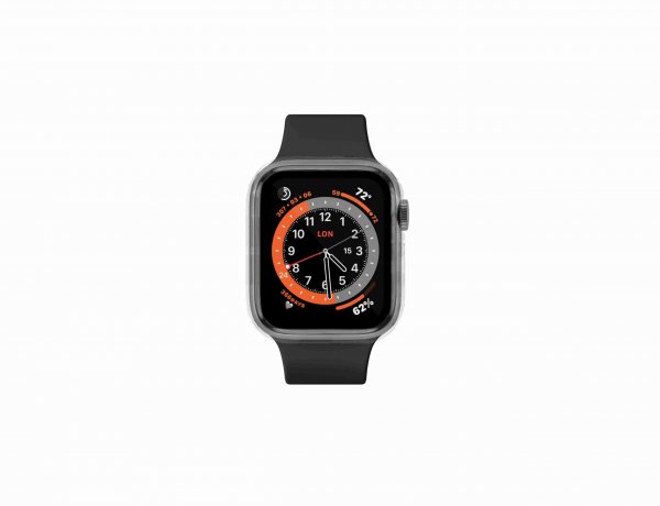 Fast Apple Watch 42mm cover med indbygget skærmbeskyttelse PURE
