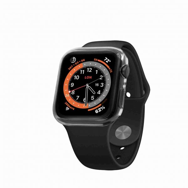 Fast Apple Watch 44mm Cover med Indbygget skærmbeskytter PURE