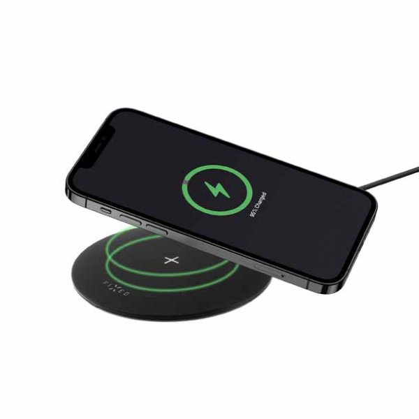 Fast Trådløs Oplader SlimPad 15W Sort