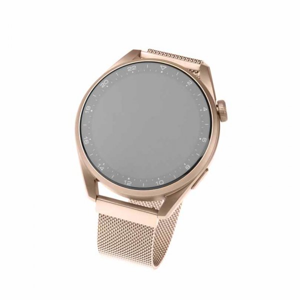Repareret Samsung Galaxy Watch 20mm Armbånd Mesh Rem Rosaguld