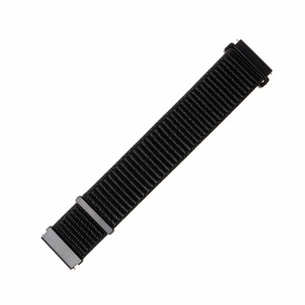 Fikseret Samsung Galaxy Watch 22mm Rem Nylonrem Sort
