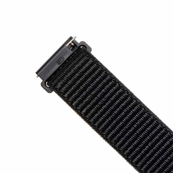Fikseret Samsung Galaxy Watch 22mm Rem Nylonrem Sort