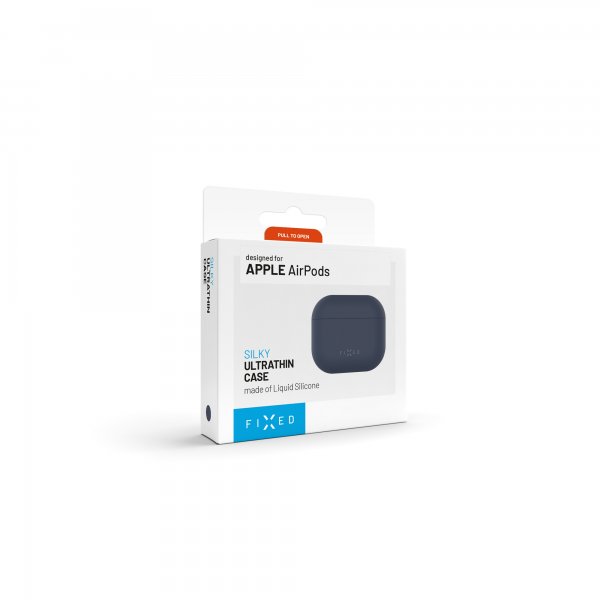 Fixed AirPods 3 Cover Silky Blå