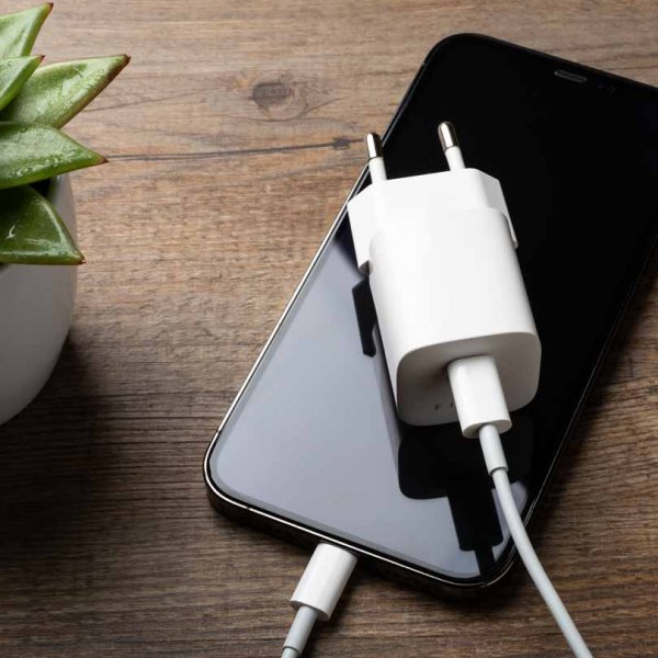 Fixed Oplader Mini PD Rejseoplader USB-C 25W Hvid