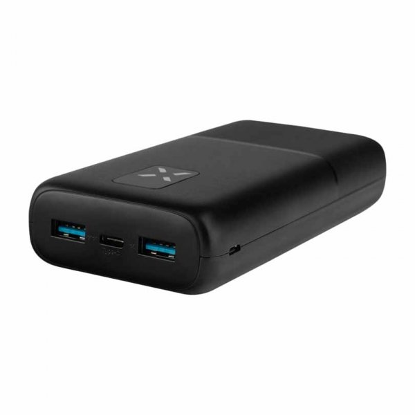Fixed Powerbank Zen 20 20W 20 000 mAh USB-C 2xUSB-A Sort