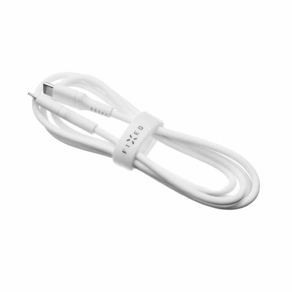 Fixed Kabel Liquid Silicone USB-C/USB-C 0.5m Hvid