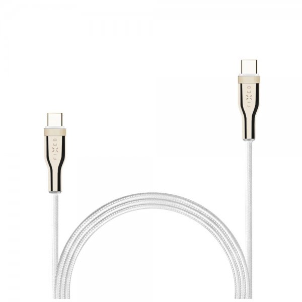 Fixed Kabel METAL Series USB-C/USB-C 1.2m Hvid