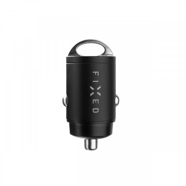 Fast Billader med USB-C Kabel 1.2m 2xUSB-C 30W Sort