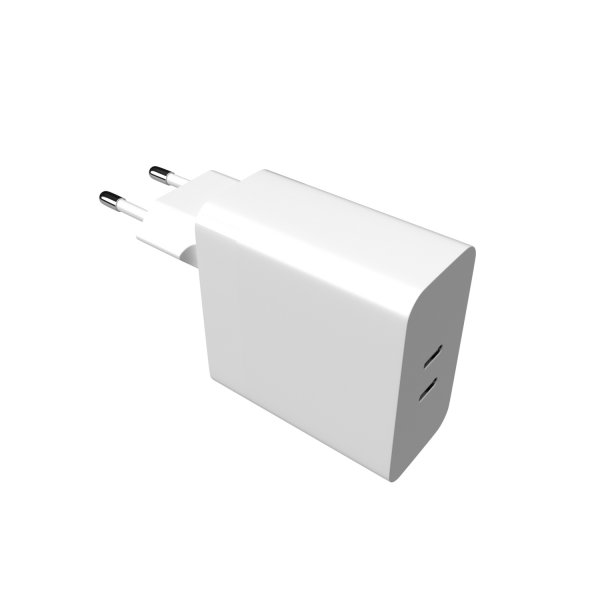 Fast Superhurtig Oplader 2xUSB-C PD 3.0 65W