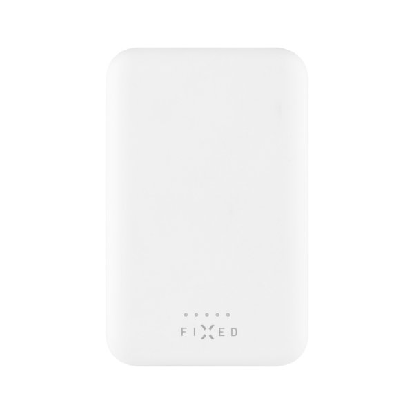 Fixed Powerbank MagZen 6 20W 6000 mAh MagSafe Hvid