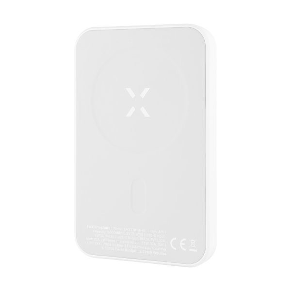 Fixed Powerbank MagZen 6 20W 6000 mAh MagSafe Hvid